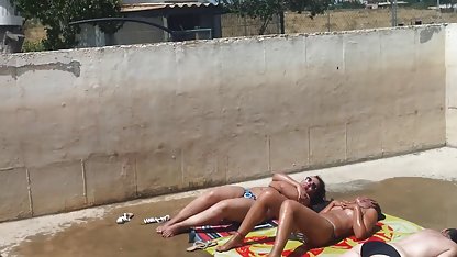 غریبه تا زمانی که او در حال حاضر در حال اجرا و تیراندازی تقدیر, سپس sexکون گنده آشکار کیک